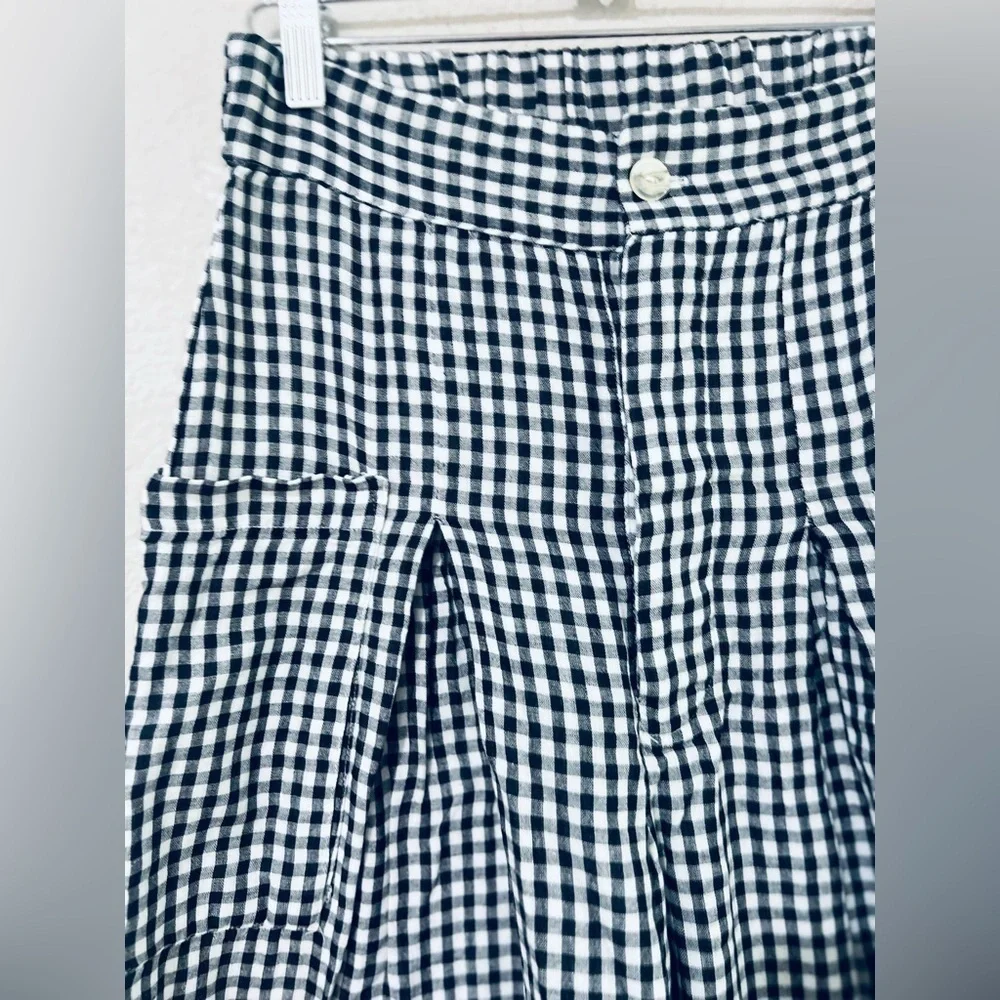 Free People Freehold Gingham Pants Trouser bohemian , sun relax boho in size S - Picture 6 of 16